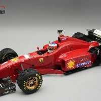 Ferrari F310 1996 Spain GP Raining Tyres Driver Michael Schumacher