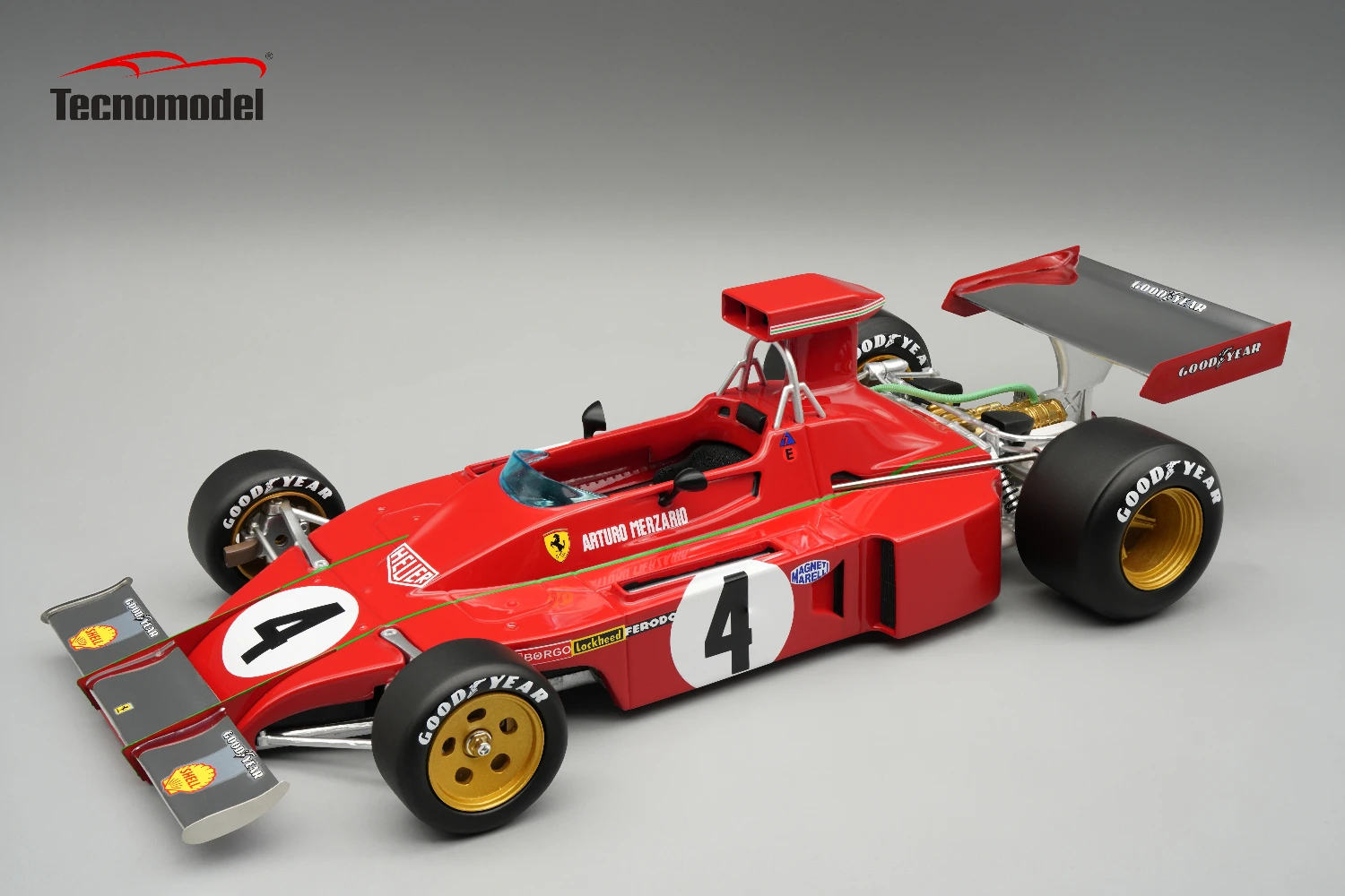 Ferrari 312B3-73 1973 Austria GP Driver Arturo Merzario