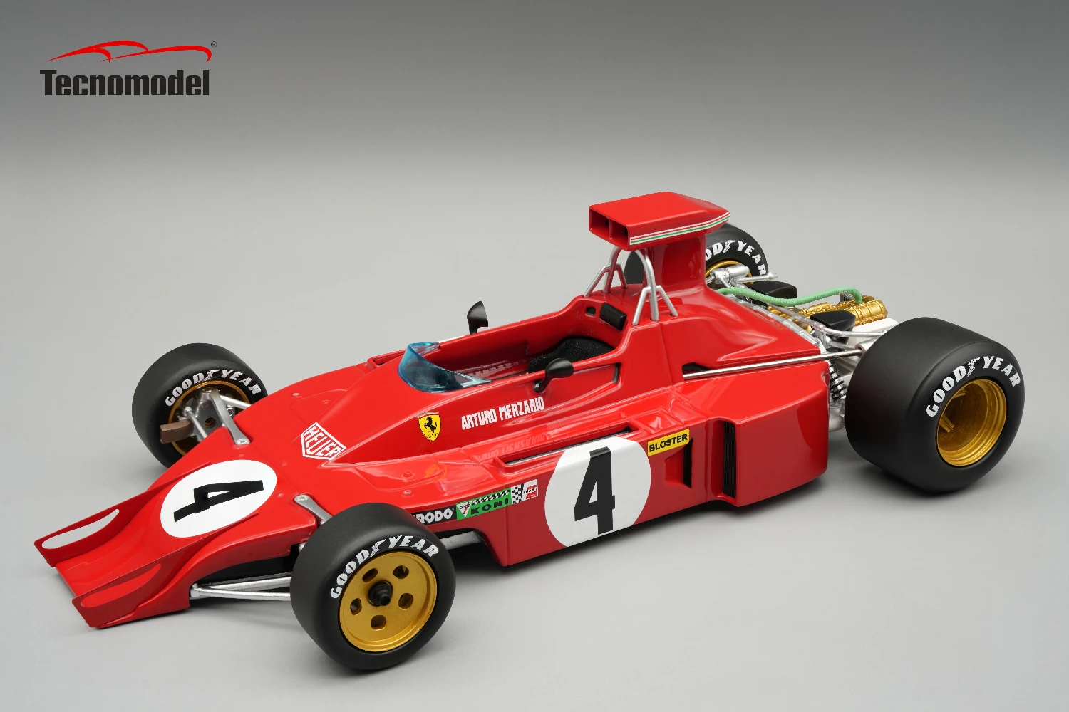 Ferrari 312B3-73 1973 Watkins Glen  GP Driver Arturo Merzario