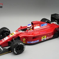 Ferrari 642 F1 1991  British GP Driver Jean Alesi Raining Tyres