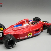 Ferrari 642 F1 1991  British GP Driver Jean Alesi Raining Tyres