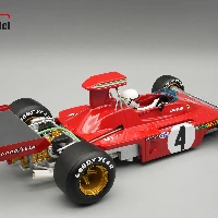 Ferrari 312B3-73 1973  Canada GP Driver Arturo Merzario Car #4 With Driver and Broke Nose