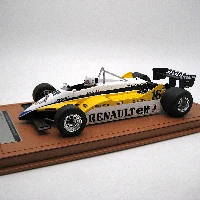 Renault RE30B 1982 inner Italy GP Driver Rene Arnoux