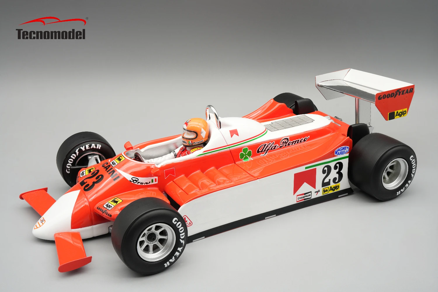 Alfa Romeo 179 1980 Monaco GP Driver  Bruno Giacomelli