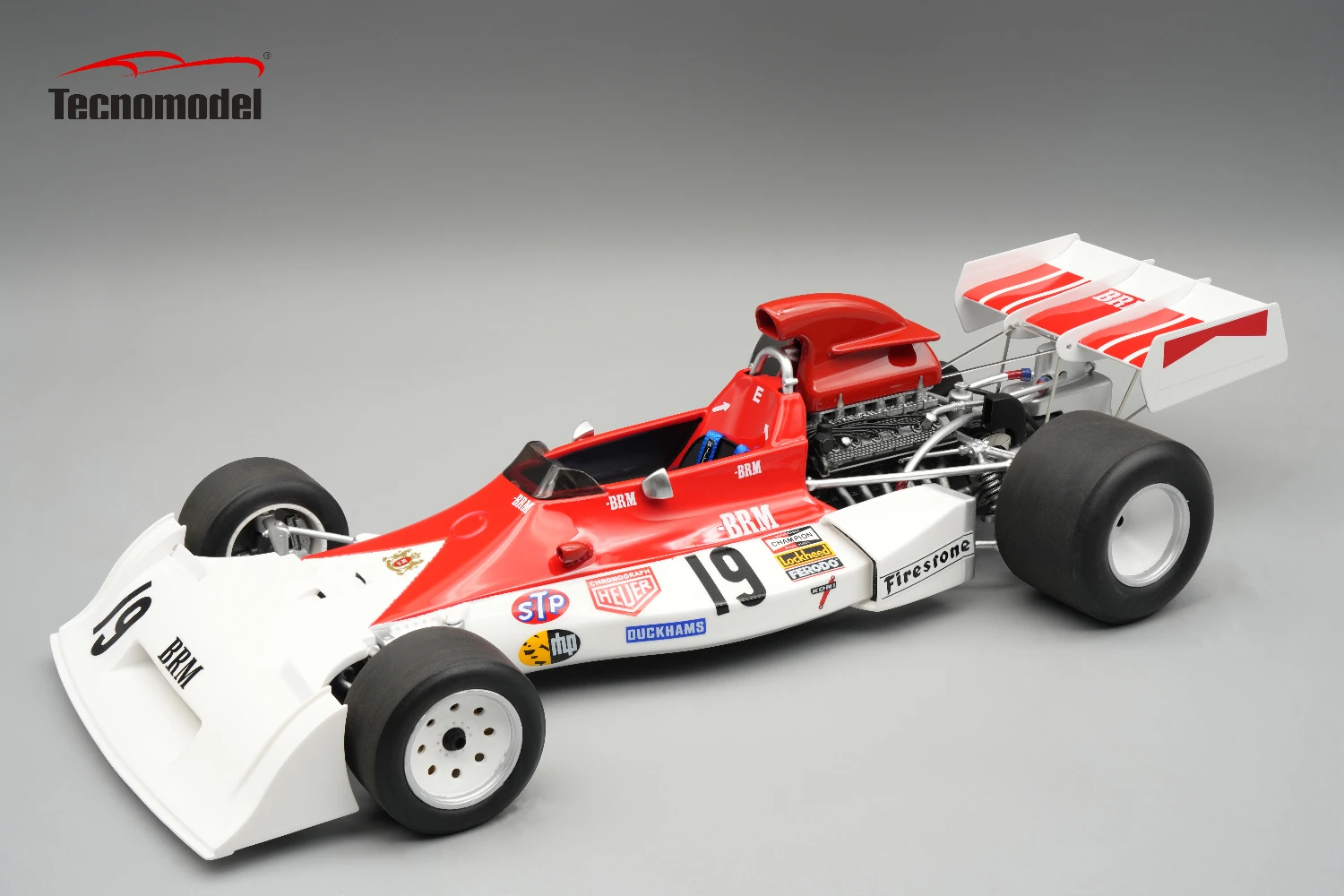 BRM P160E 1973 German GP Driver Clay Regazzoni Car #19