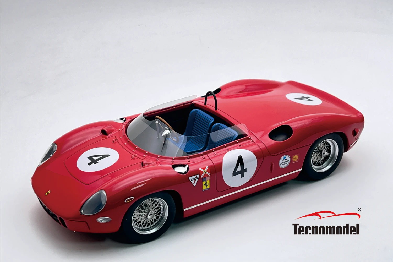 Ferrari 330P GP Canada Mosport 1964 car #4 NART WINNER Driver P. Rodriguez