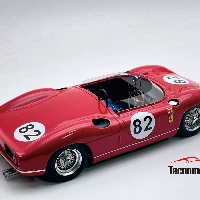 Ferrari 330P Bridgehampton 500 kms 1964 car #82 NART Driver J. Fulp 