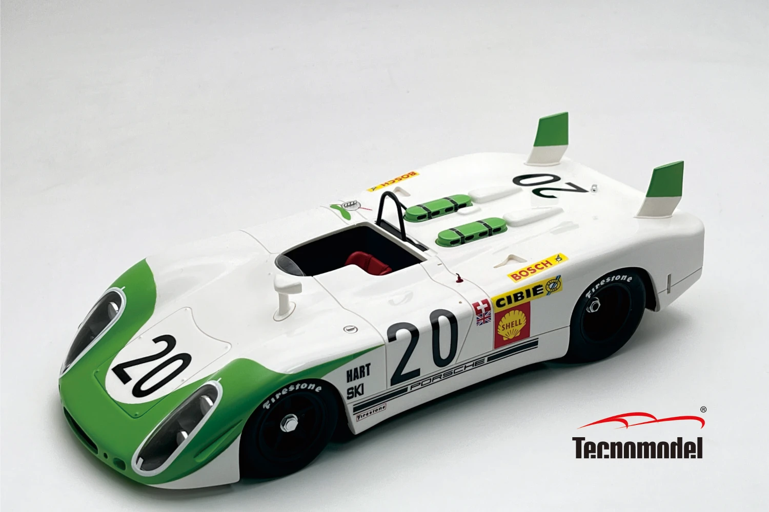 Porsche 908-02 LH Flunder Le Mans 24 1969 car #20 DNF Driver: J. Siffert - B. Redman