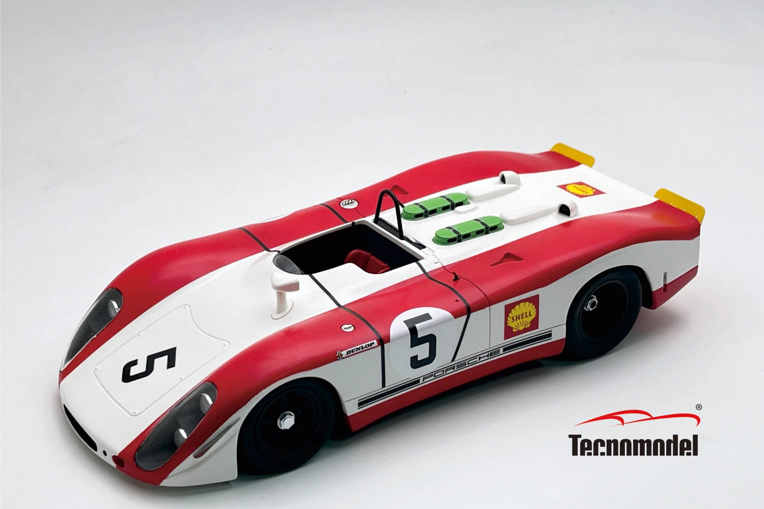 Porsche 908-02 LH Flunder Imola 500 kms 1969 car #5 13° place Driver: V. Elford - H. Herrmann