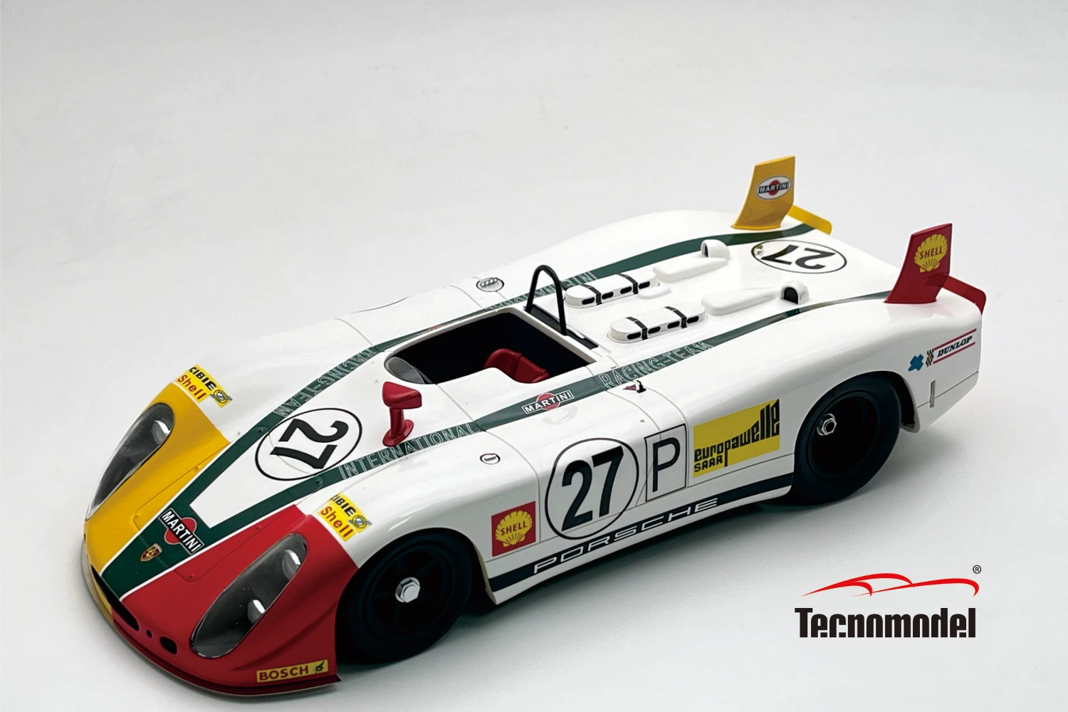 Porsche 908-02 Flunder Le Mans 24h 1970 car #27 3° place Driver: R. Lins - H. Marko 