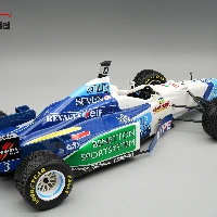 Benetton B196 1996 Brasilian GP Driver Jean Alesi Raining Tyres car #3