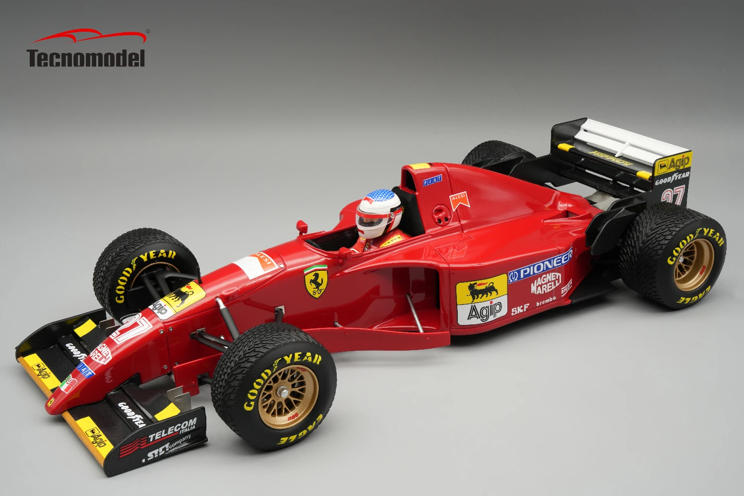Ferrari 412T2 1995 Japan GP Raining  Tyres driver Jean Alesi