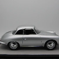 Porsche 356 Karmann Hardtop Metallic silver 1961 