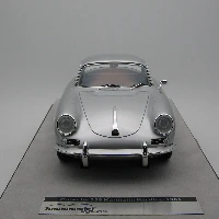 Porsche 356 Karmann Hardtop Metallic silver 1961 