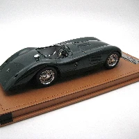 Jaguar C-Type Longtail Le Mans 24h 1952 Press British Racing Green