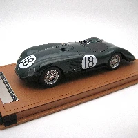 Jaguar C-Type Longtail Le Mans 24h 1952 car #18 Driver: T. Rolt - D. Hamilton
