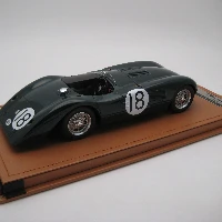 Jaguar C-Type Longtail Le Mans 24h 1952 car #18 Driver: T. Rolt - D. Hamilton