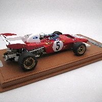 Ferrari 312 B2 F1 1971 Germany GP Driver M. Andretti Car #5 WITH SHOWCASE 