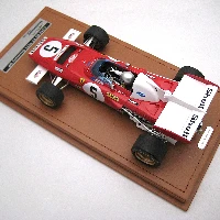 Ferrari 312 B2 F1 1971 Germany GP Driver M. Andretti Car #5 WITH SHOWCASE 
