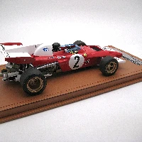 Ferrari 312 B2 F1 1971 Zandvoort GP Driver Jacky Ickx car #2 THIS MODEL CAMES WITH THE SHOWCASE INCLUDED