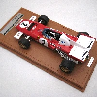 Ferrari 312 B2 F1 1971 Zandvoort GP Driver Jacky Ickx car #2 THIS MODEL CAMES WITH THE SHOWCASE INCLUDED