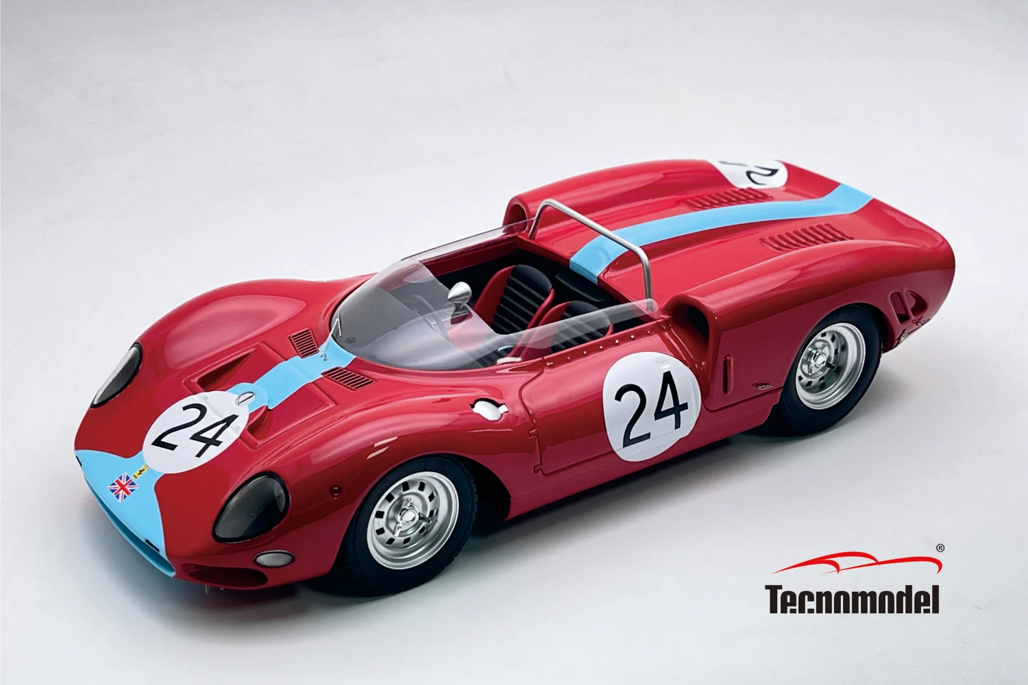 Ferrari 365 P2 Spyder  Guards Trophy Brands Hatch 6° place 1965 car #24 Driver: M. Parkes 