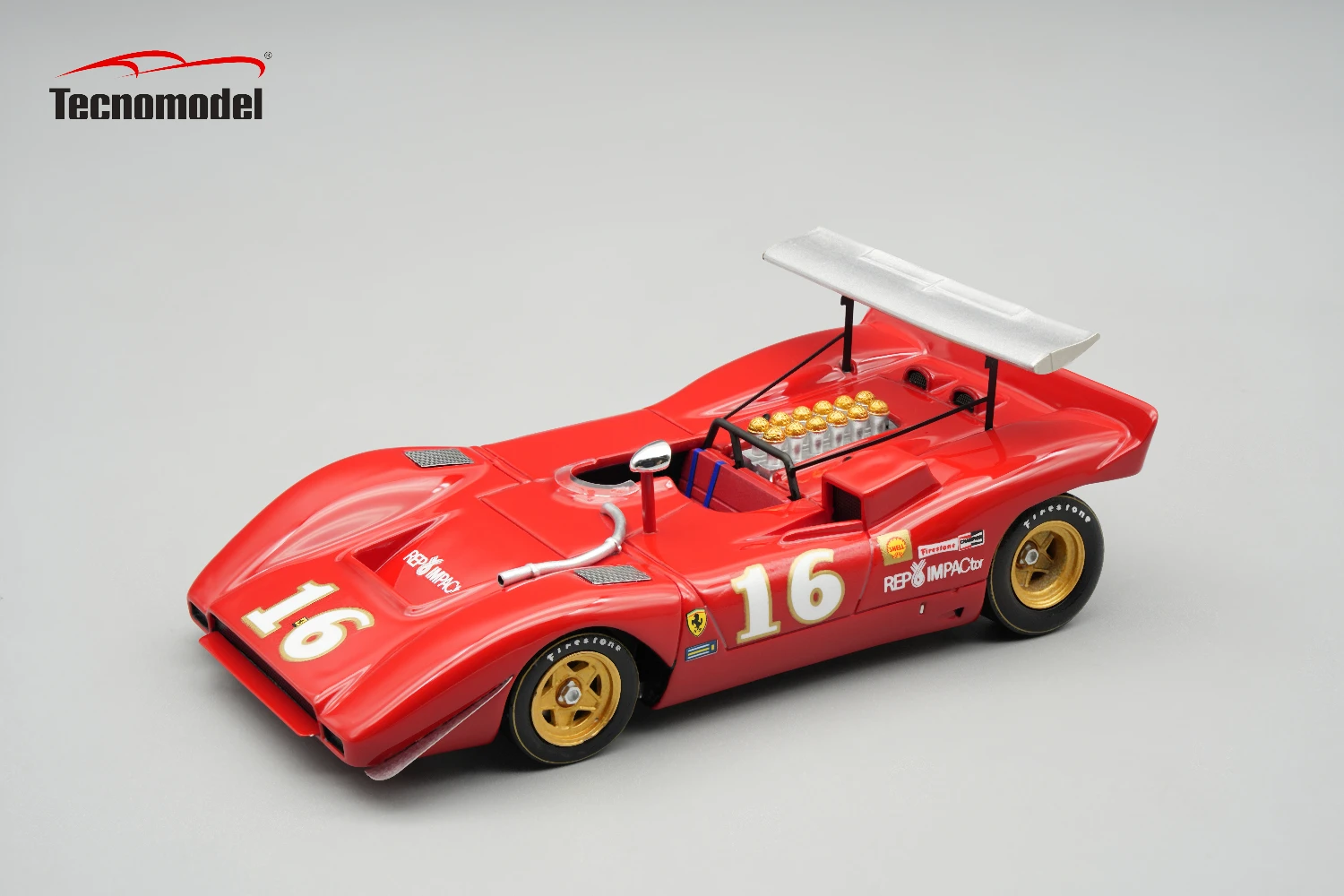 Ferrari 612 Can-Am Riverside 1969 car #16 -  DNF, Driver: Chris Amon 