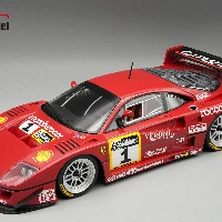 Ferrari F40 LM 1996 6h Vallelunga Gold Cup  Driver A. Schiattarella / L.Dalla Noce Open Rear Trunck and engine part   Close with magnetic system