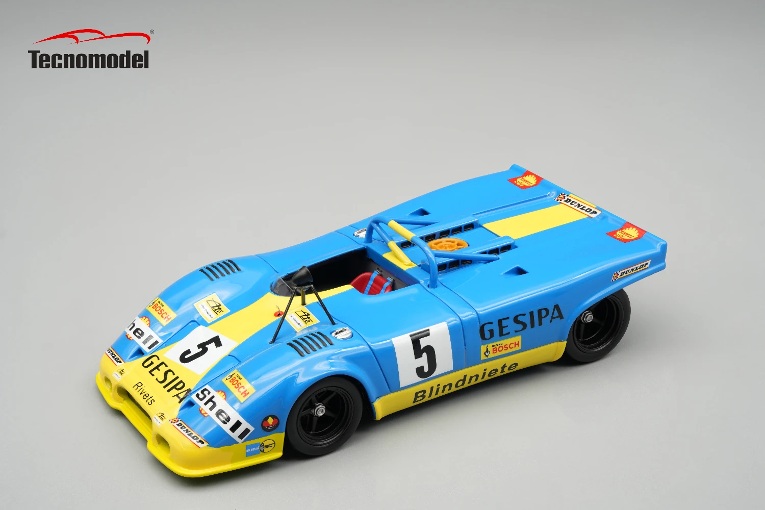 Porsche 917 Spyder 1000 Km De Paris 1971 Driver helmut Marko-Michael Weber