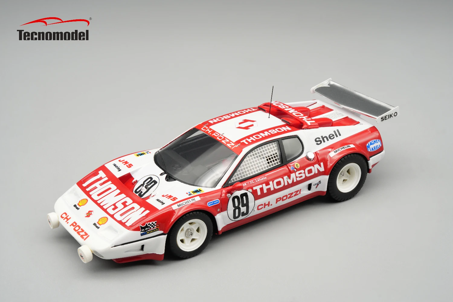 Ferrari 512BB Le Mans 24h 1978 Thomson-Pozzi car #89 DNF Driver: C.B. Léna - J.L. Lafosse