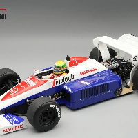 Toleman TG 184 1984 British GP Driver Ayrton Senna 