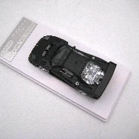  Ferrari F40 LM 1996 Press Version Matt Black Colour with Enkei Silver wheels