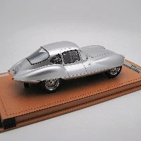 Alfa Romeo C52 Disco Volante Coupè 1953 Metallic Silver SHOWCASE INCLUDED Limited Edition 1/18 scale