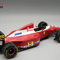 Ferrari F93A 1993 European  Donington Park  GP Gerhard Berger Raining Race SHOWCASE INCLUDED