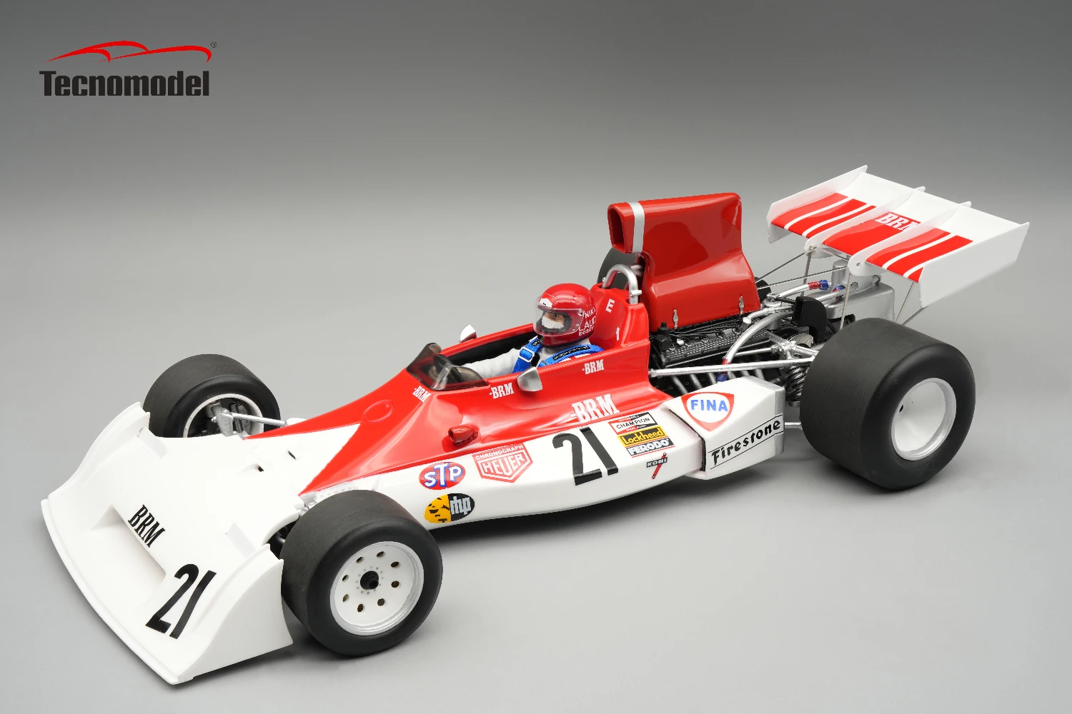 BRM P160E 1973 Monza GP Driver: Niki Lauda Car #21 SHOWCASE INCLUDED