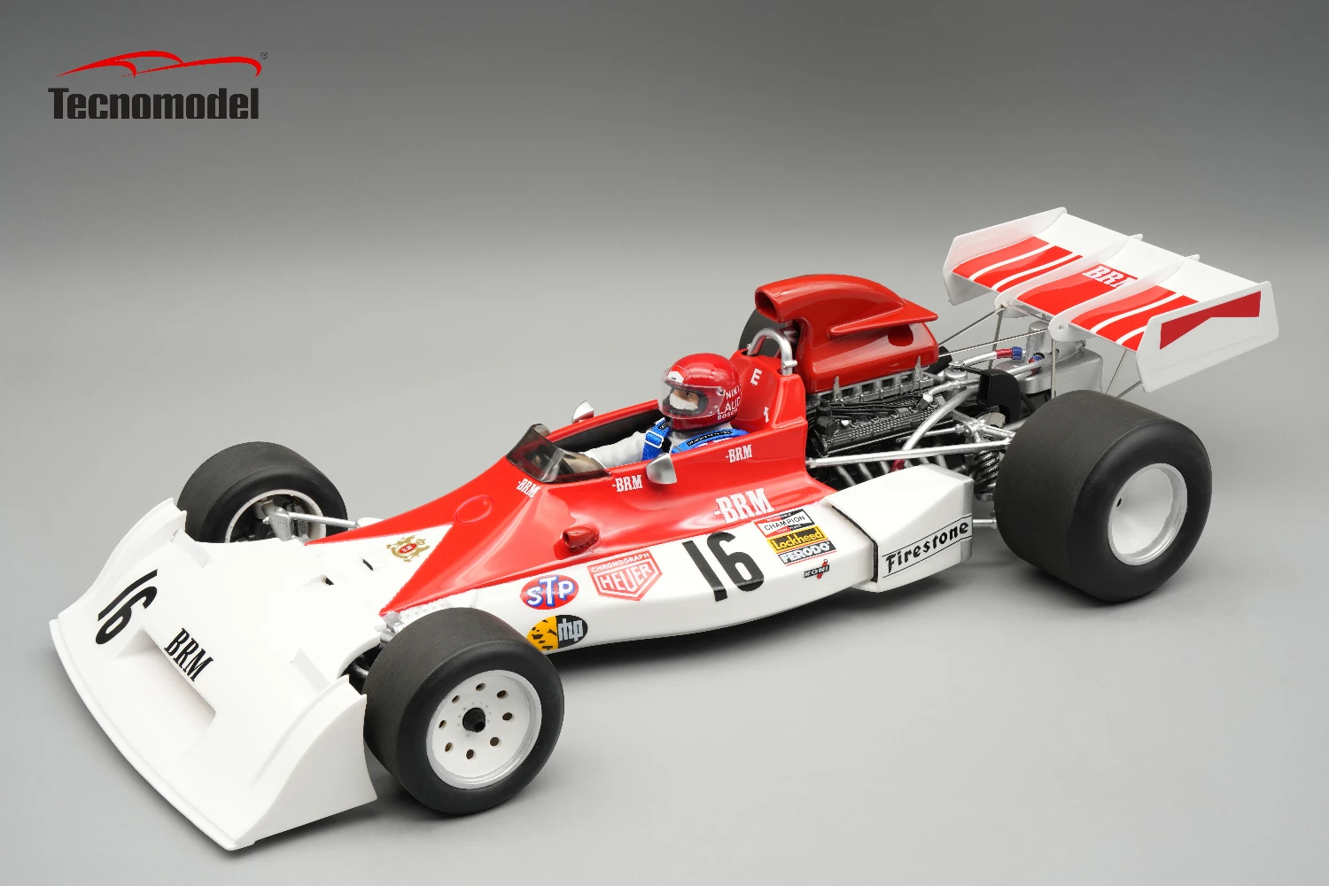 BRM P160E 1973  Spain GP Driver: Niki Lauda Car #16 SHOWCASE INCLUDED