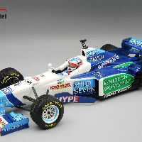 Benetton B196 1996 Brasilian GP Driver: Jean Alesi Raining Tyres car #3 SHOWCASE INCLUDED