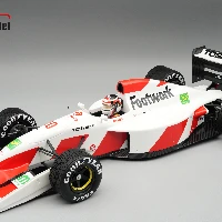 Footwork FA13 1992 Belgio GP Driver: Aguri Suzuki Raining Tyres SHOWCASE INCLUDED 