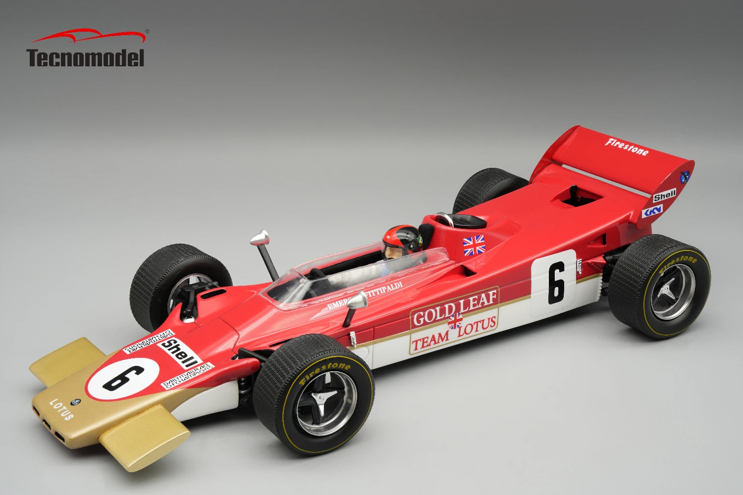 Lotus 56B 1971 Race Of Champions Driver:  Emerson Fittipaldi SHOWCASE INCLUDED 