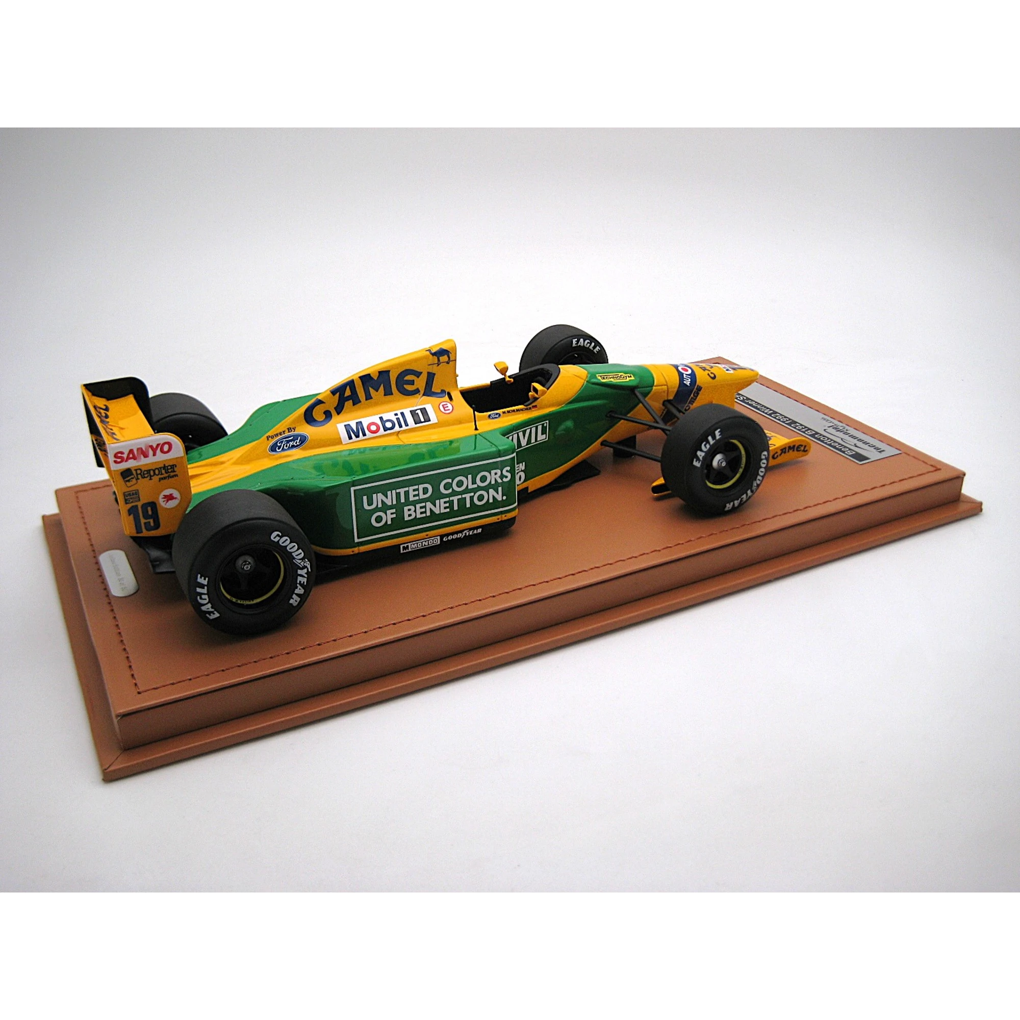 Benetton B192 1992 Winner SPA GP Driver: Michael Schumacher Car