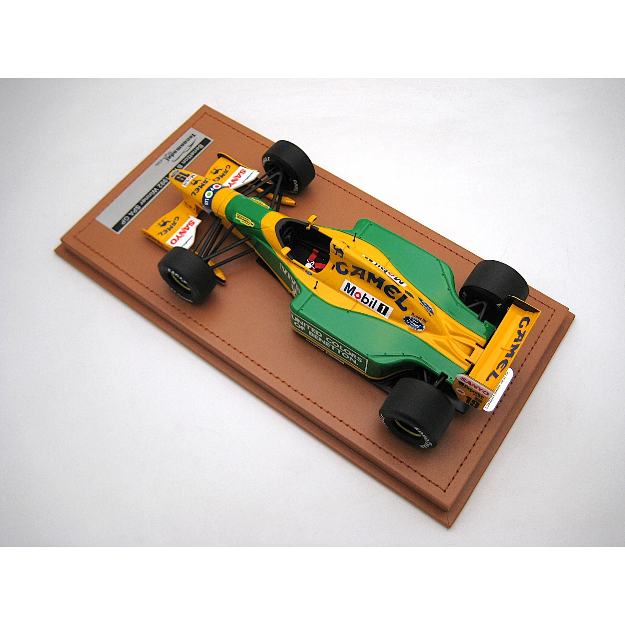 Benetton B192 1992 Winner SPA GP Driver: Michael Schumacher Car