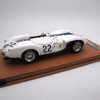 Ferrari 250 TR Ponton-Fender Le Mans 24h 1958 Team Ed Hugus 7°place car #22 Driver: E. Hugus - E. Erickson 