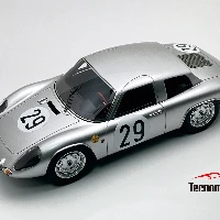 Porsche 356B Carrera 2000 GS GT Le Mans 24h 1963 car #29 DNF Driver: G.Koch - C.G de Beaufort