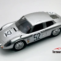 Porsche 356B Carrera 2000 GS GT Daytona 2000 kms 1964 car #52 6°place Driver: E.Barth - H.Linge - J.Bonnier