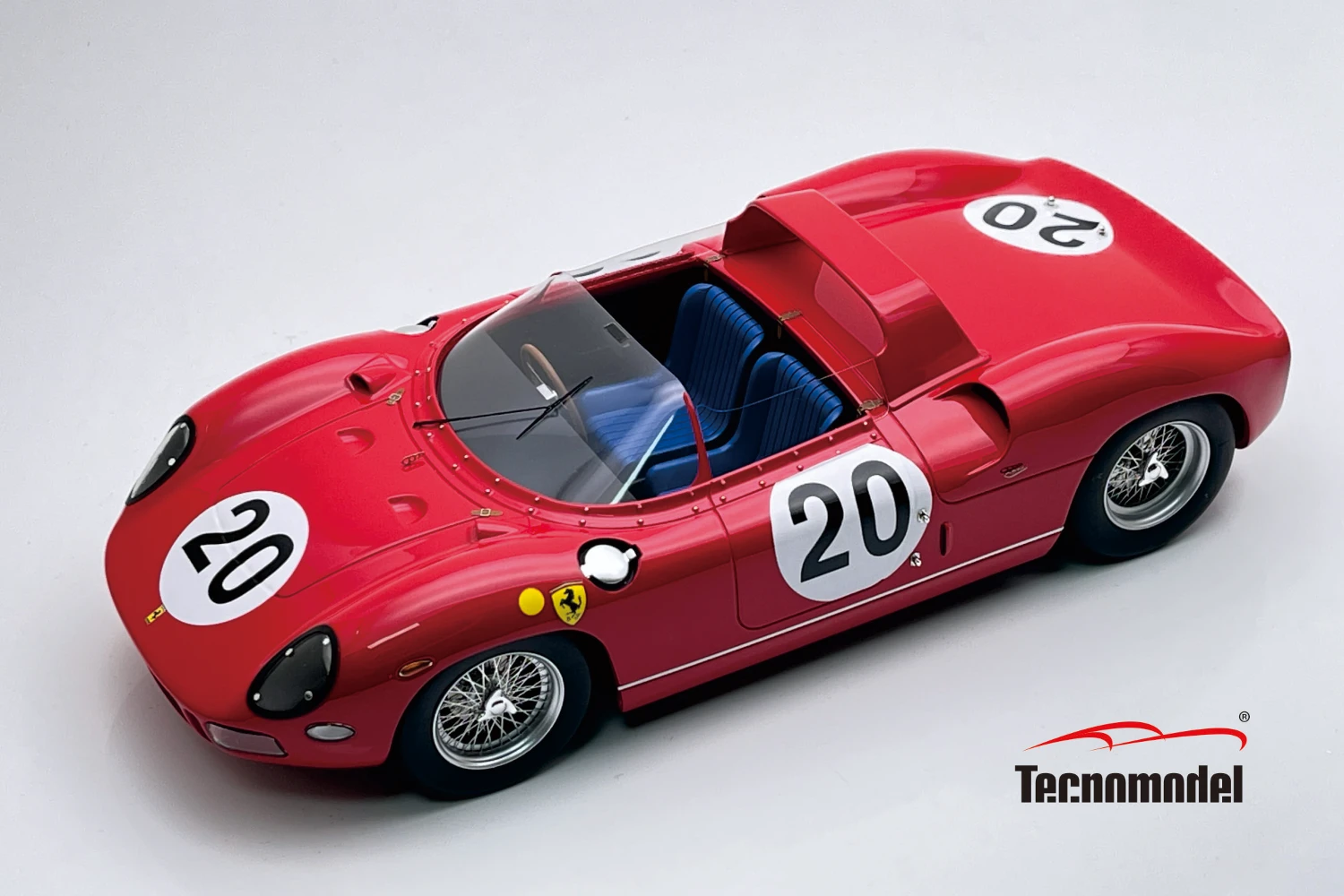 Ferrari 275P Le Mans 24h 1964 car #20 SEFAC WINNER Driver J. Guichet - N. Vaccarella 