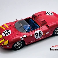 Ferrari 330 P Sebring 12h 1965 car #26 Scuderia Bear 34° place Driver B. Grossman - S. Hudson 