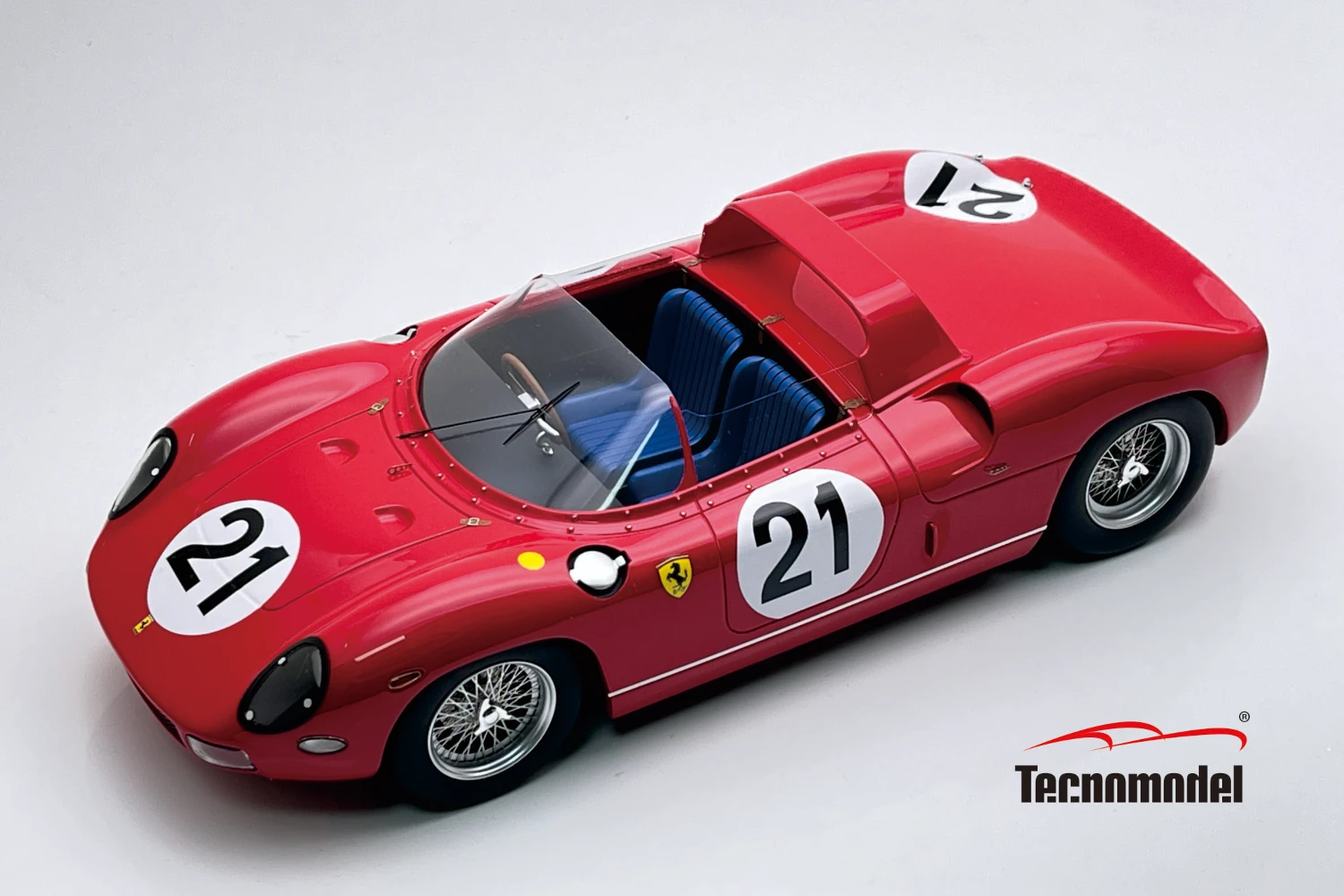 Ferrari 275P Le Mans 24h 1964 car #21 SEFAC DNF Driver M. Parkes - L. Scarfiotti