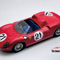 Ferrari 275P Le Mans 24h 1964 car #21 SEFAC DNF Driver M. Parkes - L. Scarfiotti