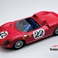 Ferrari 275P Le Mans 24h 1964 car #22 SEFAC DNF Driver G. Baghetti - U. Maglioli