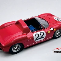 Ferrari 275P Le Mans 24h 1964 car #22 SEFAC DNF Driver G. Baghetti - U. Maglioli